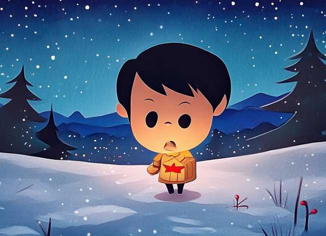 闪闪的红星儿童故事图片 闪闪的红星绘本故事全部图片 闪闪的红星儿童故事图片 闪闪的红星绘本故事全部图片