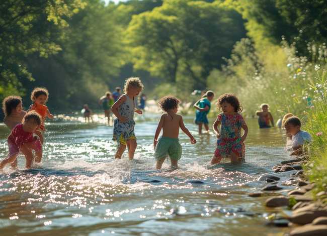 小河儿童诗 - 幼儿诗小河小河