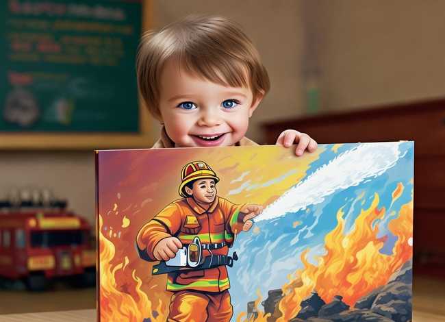 讲消防员的儿童故事；小朋友讲消防员的故事