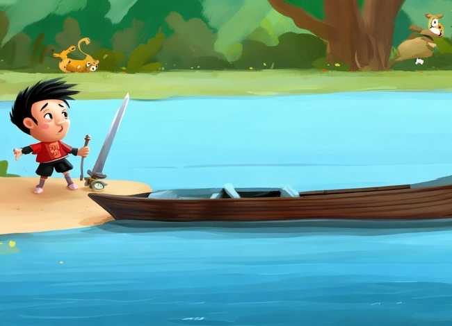 刻舟求剑故事儿童版英语 - 刻舟求剑成语故事英文版