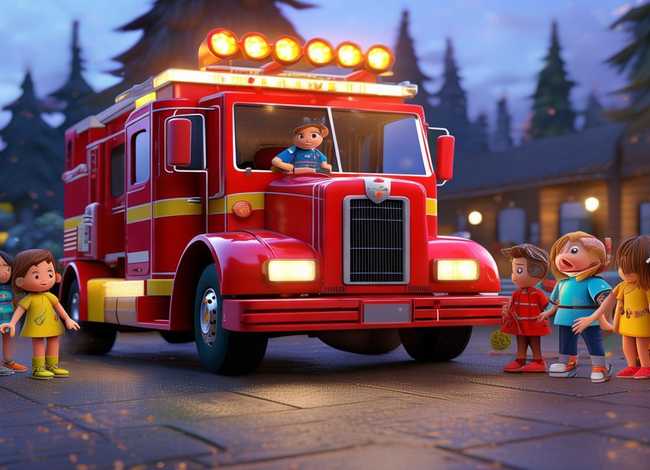 消防故事儿童版 消防幼儿故事 消防故事儿童版 消防幼儿故事