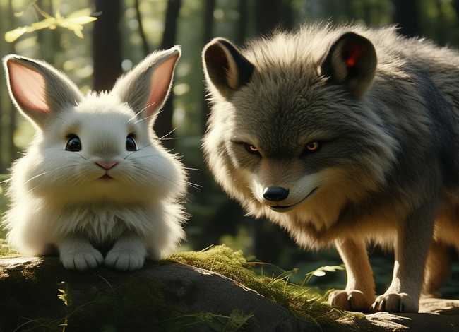 小白兔和大灰狼的故 - 小白兔和大灰狼的故事告诉我们什么