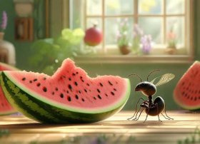 蚂蚁西瓜睡前故事 蚂蚁西瓜睡前故事大全