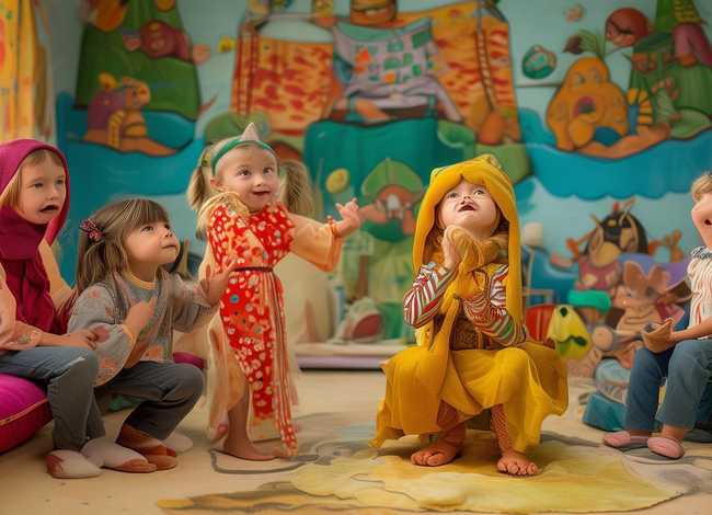 幼儿故事五人表演剧本 - 幼儿故事五人表演剧本大全