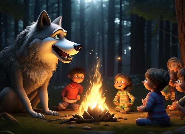 儿童大灰狼故事大全视频 - 少儿大灰狼故事大全