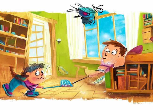 打苍蝇的故事绘本,打苍蝇的故事绘本图片 打苍蝇的故事绘本,打苍蝇的故事绘本图片
