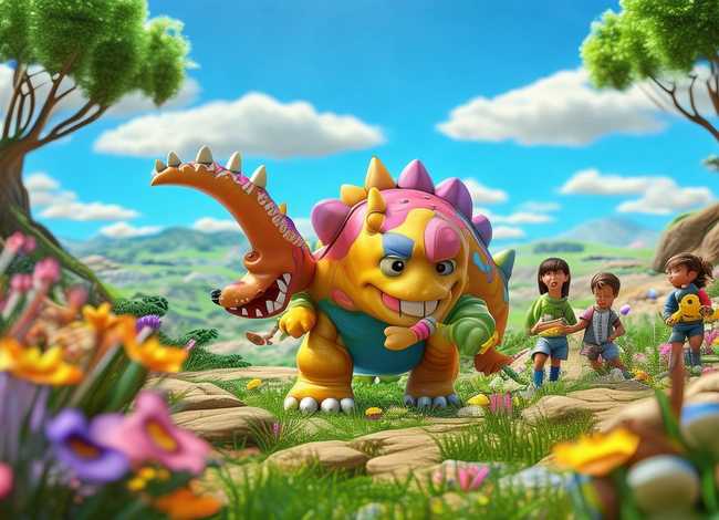 恐龙小故事儿童版；少儿故事恐龙