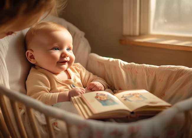 四月龄婴儿讲故事，四月龄婴儿讲故事好吗