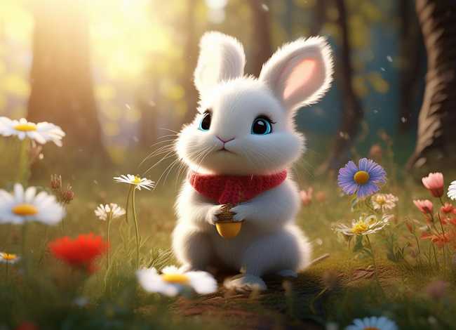 兔子的小故事（兔子的小故事二年级）