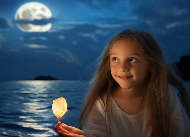 儿童睡前故事大全海螺姑娘，睡前小故事海姑娘