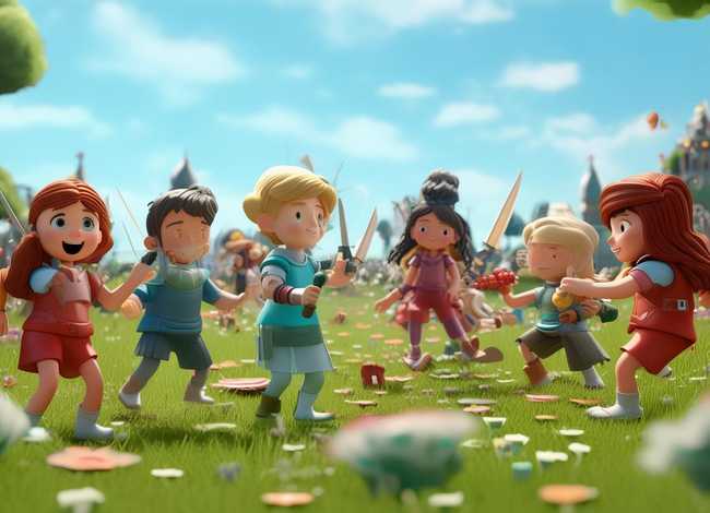 儿童打仗的故事简短、打仗的故事视频