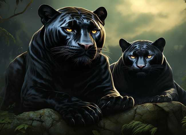 豹主的故事、豹女的故事