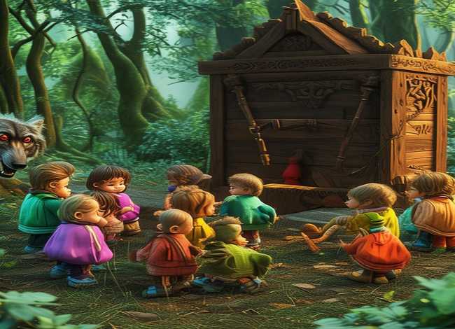 儿童故事陷阱里的狼读后感，陷阱的故事幼儿园