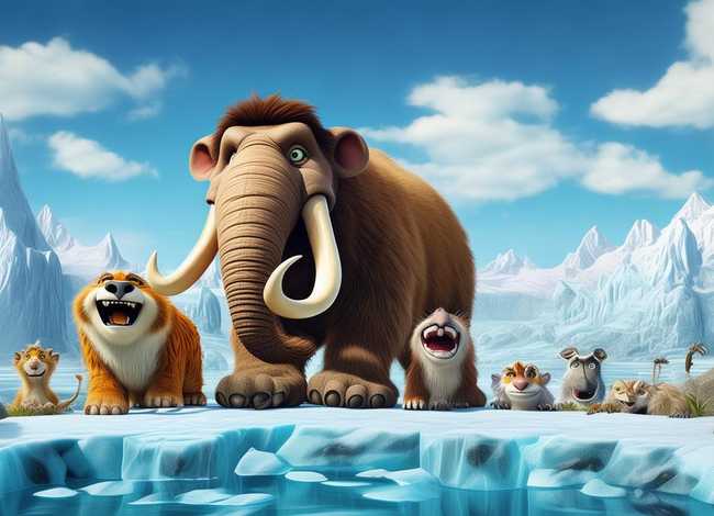 儿童动画冰河时代(动画片冰河时代的动物图片) 儿童动画冰河时代(动画片冰河时代的动物图片)