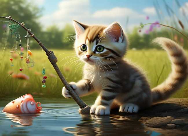 小猫钓鱼的故事原文文字全文 - 小猫钓鱼的故事原文文字全文下载