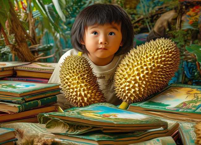 榴莲儿童故事,榴莲的绘本故事 榴莲儿童故事,榴莲的绘本故事