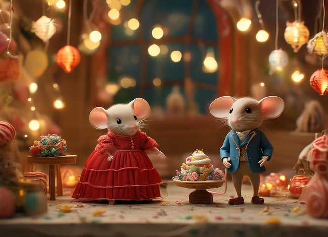 睡前小故事儿童老鼠娶亲；睡前故事老鼠娶新娘
