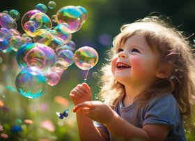 吹泡泡的故事儿童版（吹泡泡的幼儿故事）