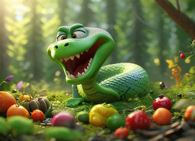 好饿的小蛇故事表演 好饿的小蛇故事表演图片