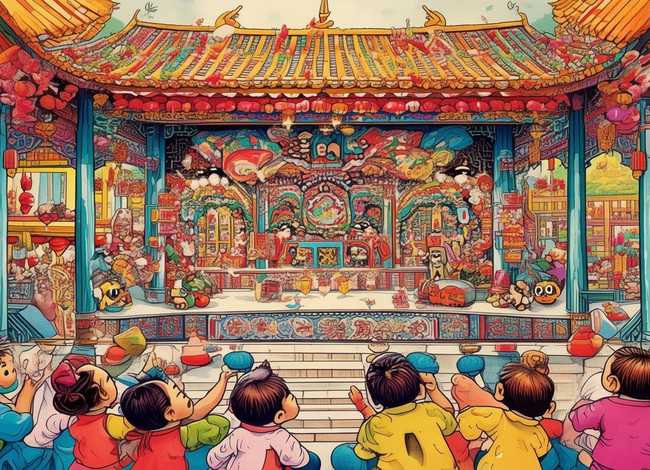 有关戏曲的儿童小故事;有关戏曲的绘本故事 有关戏曲的儿童小故事;有关戏曲的绘本故事