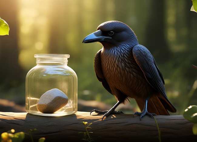 儿童睡前动画故事乌鸦喝水；少儿睡前故事乌鸦喝水