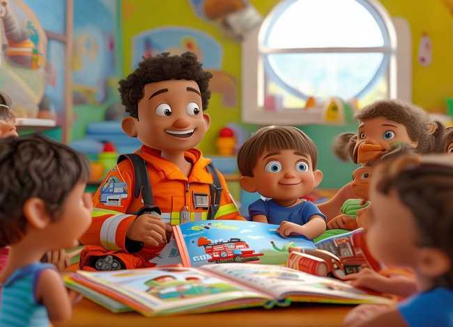 消防员的故事儿童绘本 有关消防员的绘本故事