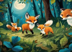 有关狐狸的幼儿故事2分钟；有关狐狸的幼儿故事2分钟演讲