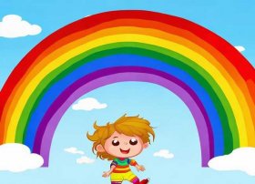 为什么彩虹有七种颜色儿童故事、彩虹的颜色为什么有七种