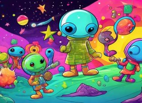 外星人的故事儿童漫画，关于外星人的儿童漫画