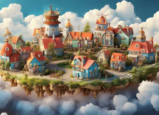 绘本故事集(绘本故事集-飞行小镇) 绘本故事集(绘本故事集-飞行小镇)