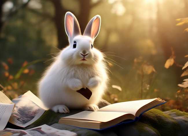 聪明的小白兔 讲故事，聪明的小白兔 讲故事图片