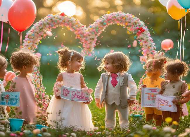 儿童结婚祝福语，儿童节结婚祝福语