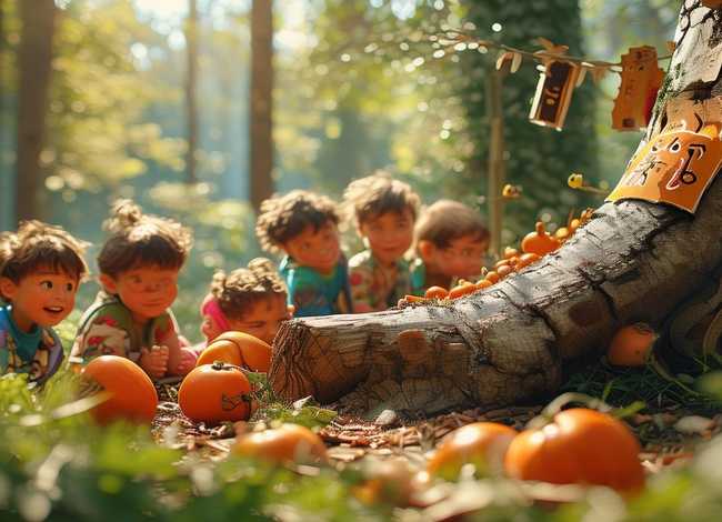 儿童故事柿子去哪了、柿子去哪儿了儿童故事