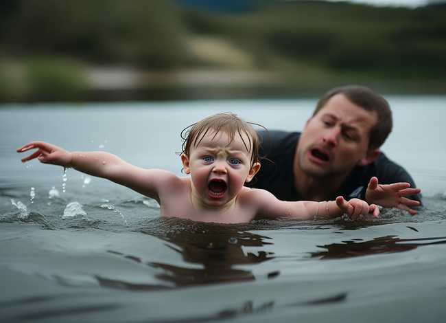 孩子掉水里的故事；孩子掉水里的故事简短