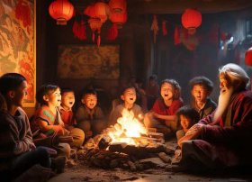 儿童说故事春节趣事、春节趣谈传说故事