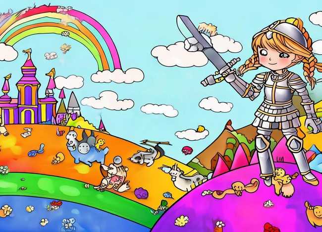 儿童故事手绘图册 - 儿童故事手绘组图10张