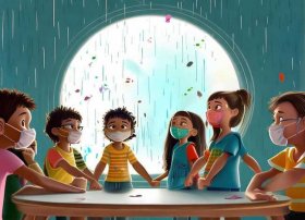 现代儿童故事疫情、幼儿疫情故事