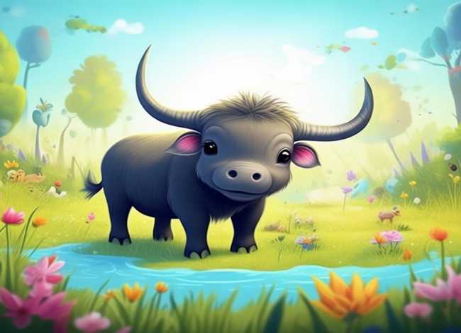 水牛的故事儿童,小水牛的故事文字版 水牛的故事儿童,小水牛的故事文字版
