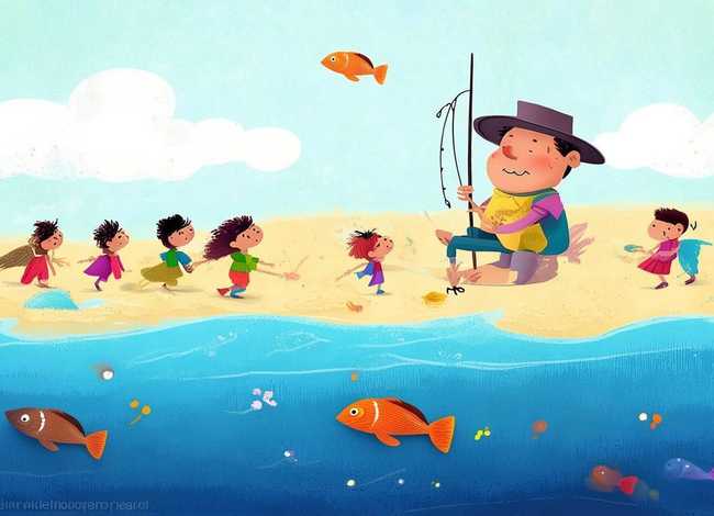 儿童绘本渔夫的故事 - 渔夫的故事幼儿园教案