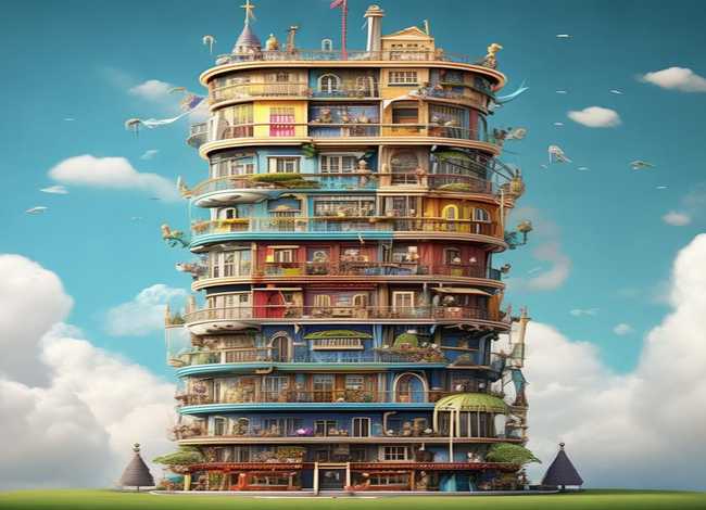 听儿童故事100层的房子 绘本故事100层的房子故事视频