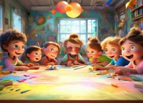 创意故事幼儿园绘画 创意故事幼儿园绘画图片