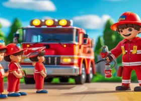 儿童消防小故事短故事 - 幼儿消防小故事100个字