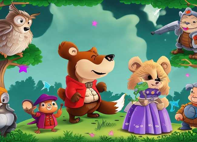 寓言儿童故事六人表演 六个人表演的寓言故事剧本