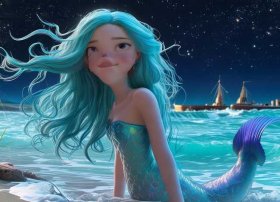 海的女儿童话故事教案，海的女儿故事完整版教案