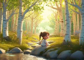 关于白桦林的绘本故事，关于白桦林的绘本故事视频