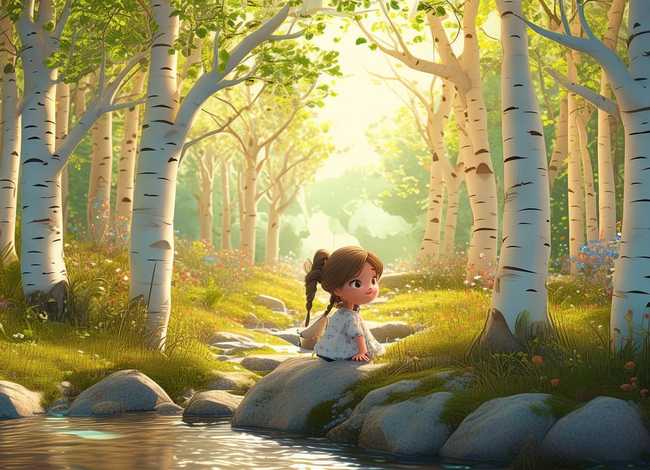 关于白桦林的绘本故事，关于白桦林的绘本故事视频