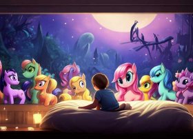 宝宝睡前故事小马宝莉，睡前故事小马宝莉 文字版