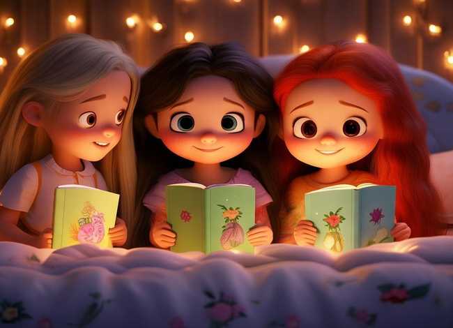 三姐妹的故事儿童睡前故事、睡前故事中的三姐妹叫什么