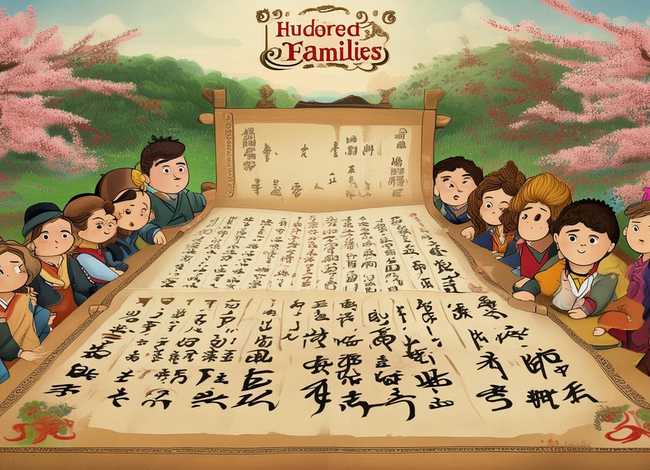 百家姓的故事绘本 百家姓里面的故事