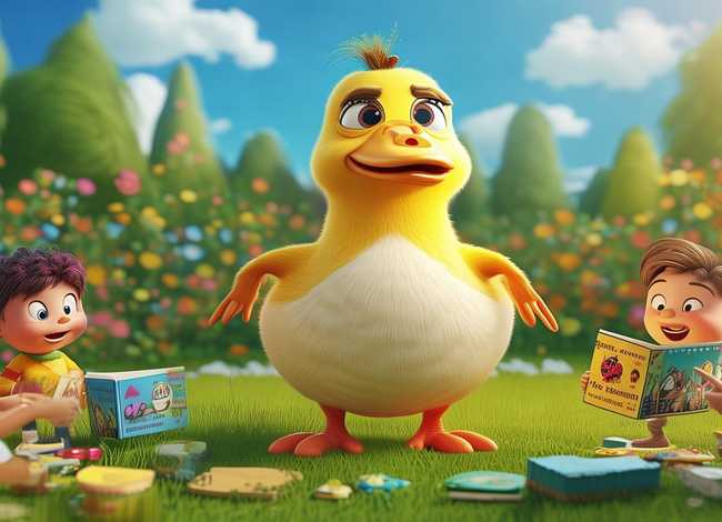儿童故事聪明的小鸭子绘本（幼儿故事聪明的小鸭子绘本）